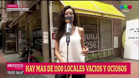 En Rosario hay 1145 locales comerciales vacíos