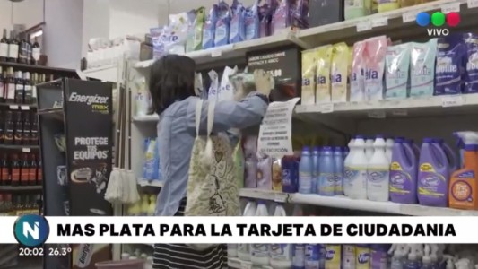 Estudian aumentar el monto de la Tarjeta de Ciudadanía