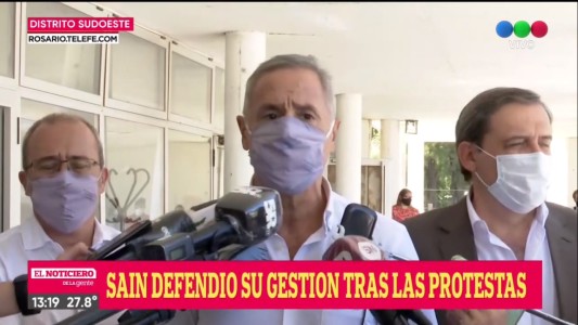 Según Sain, la marcha por la inseguridad es una acción “netamente política” de la oposición