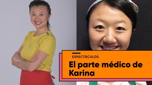 Nuevo parte médico sobre la salud de Karina Gao