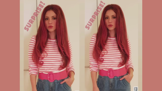 Quiso experimentar con su cabello y quedó por la mitad