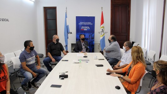 Acordaron constituir comités mixtos con miras al inicio de las clases presenciales