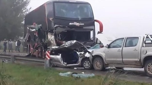 Tragedia en San Luis: tres personas murieron en un choque múltiple