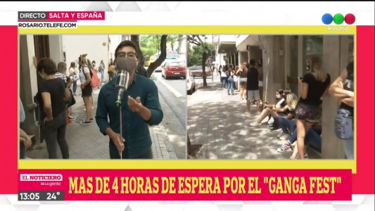 Más de 4 horas de cola por el "Gang Fest"