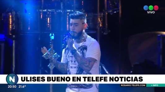 Ulises Bueno se presenta en Rosario