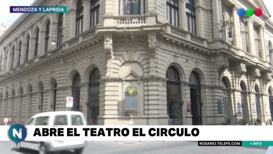 Con toda la preparación y las ganas reabre el teatro El Círculo