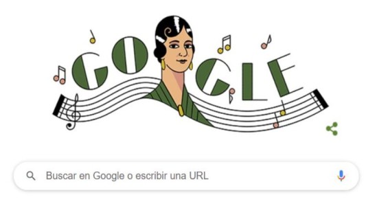 El homenaje de Google a la compositora mexicana María Grever