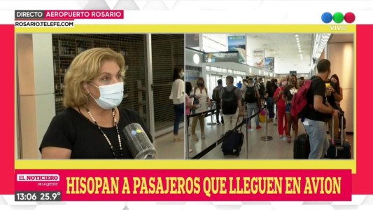 Hoy comienzan los hisopados a los pasajeros que lleguen al aeropuerto de Rosario