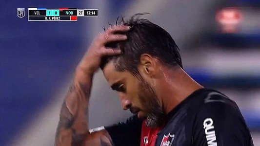 Newell´s: más de lo mismo. Cayó 1 a 0 y Pablo Perez expulsado