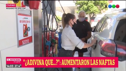 Volvió a aumentar la nafta, esta vez 1,3%