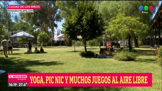 La Ciudad de los Niños recibió a los más pequeños con actividades especiales