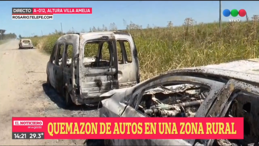 ¿Un cementerio de autos robados?