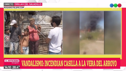 Perdieron todo: incendio en una casa en Ayacucho y el puente