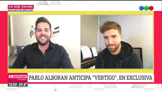 Pablo Alborán: "En Rosario me he sentido siempre como en casa"