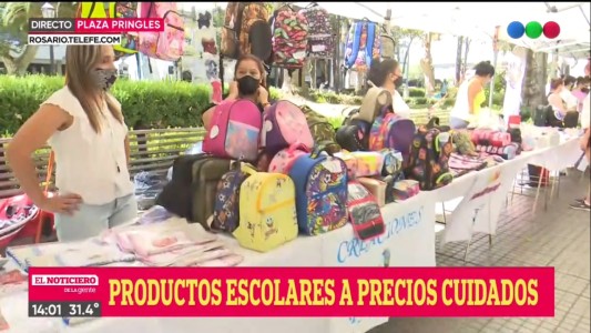 Impulsan dos ferias especiales con productos escolares a precios cuidados para la vuelta a clases