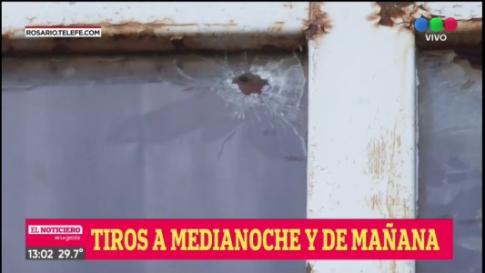 Empalme graneros: con pocas horas de diferencia, balearon dos veces la misma casa