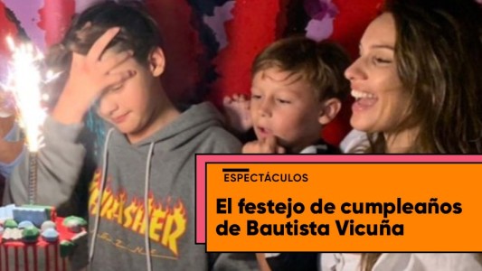 La emoción de Pampita y Vicuña por el cumpleaños de su hijo Bautista