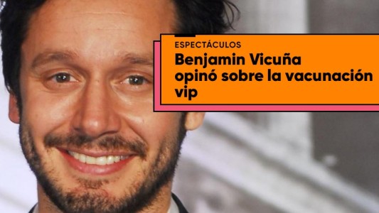 Benjamín Vicuña comparó el proceso de vacunación de Chile con Argentina