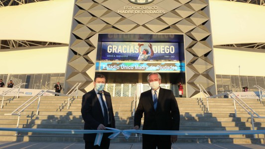Alberto Fernández en Santiago del Estero: obras e inauguración del Estadio Único