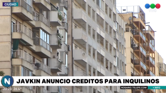 Inquilinos saludaron el anuncio de Javkin de ampliar el monto de créditos para los que alquilan