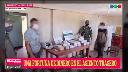 Llevaban 7 millones de pesos y 10 mil dólares: no pudieron justificarlo