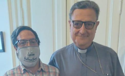 Asociaciones y vecinos contra la inseguridad se reunieron con el Monseñor Eduardo Martin