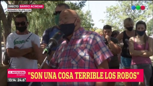 Vecinos de barrio Acindar denuncian ola de robos