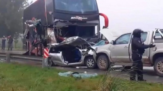 Buscan a familiares de un bebé herido en un accidente en la Ruta 9