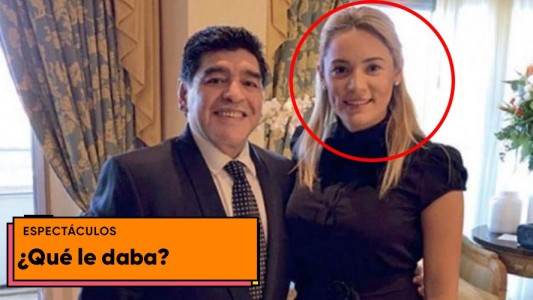 ¡Fuerte acusación contra Rocío Oliva! Aseguran que le daba cannabis trucho a Diego Maradona