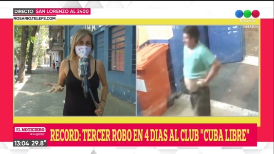 Tercer robo en 4 días en el club “Cuba Libre”