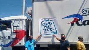 "Compre para todos" Llegó a Rosario de la mano de camioneros y la CGT