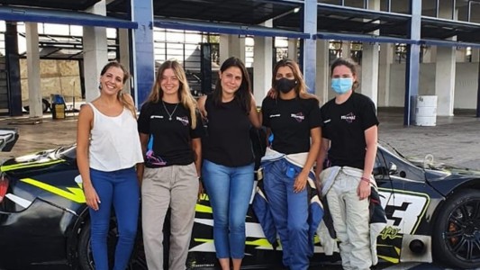 Se conformó el primer equipo de automovilismo femenino del país