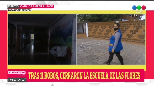 Tras 11 robos, cerraron la escuela de barrio Las Flores