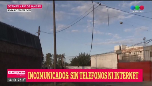 Otra vez roban cables de teléfono