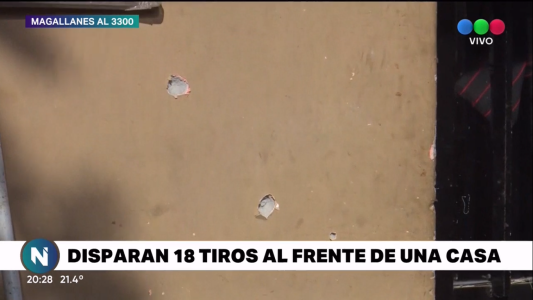 Magallanes al 3300: balearon a una mujer delante de su nieta