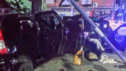 Un nene y su padre murieron al ser chocados por un auto que corría picadas en zona sur