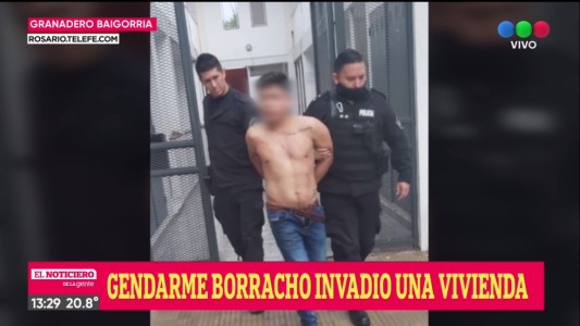 Gendarme borracho ocasionó destrozos e intentó abusar a una mujer