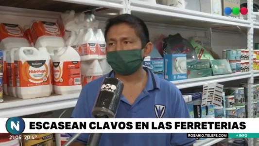 Escasean clavos, alambres y otros productos derivados del metal en ferreterías