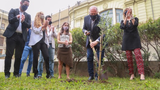 Perotti encabezó el acto por el “Día Nacional de la Memoria por la Verdad y la Justicia”