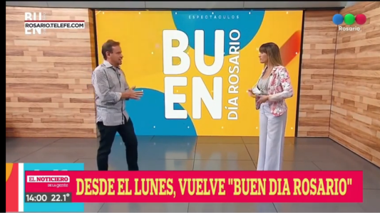 Desde este lunes, vuelve “Buen Día Rosario”