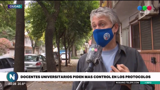 Docentes universitarios piden más control en los protocolos