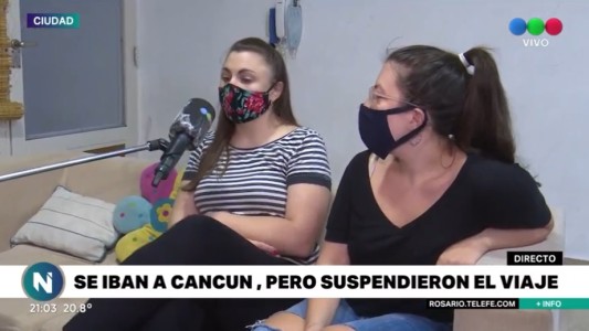 Coronavirus: dos rosarinas y un viaje de placer que se transformó en pesadilla