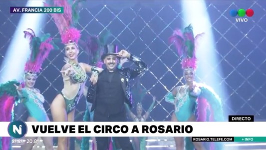 Un año después y con estrictos protocolos, volvió el circo a Rosario