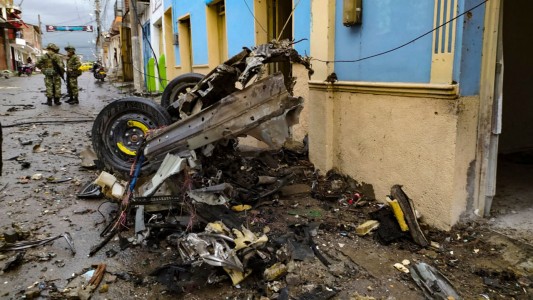 Más de 40 heridos por la explosión de un coche bomba en Colombia