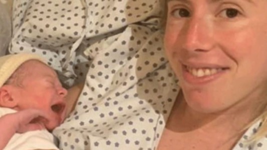 La última foto de Sofía Sarkany junto a su hijo recién nacido