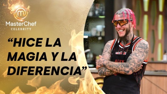 El jurado no puede creer el plato que hizo Alex Caniggia: “Es un viaje”
