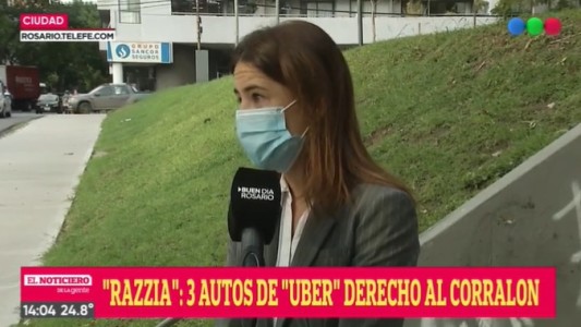 Uber: tres vehículos fueron remitidos al corralón durante el fin de semana