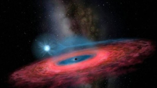 Científicos australianos detectaron un agujero negro poco común