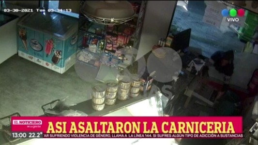 Rompieron la vidriera de una carnicería y se llevaron la recaudación