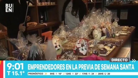 Cómo se vive la previa de semana santa en Rosario
